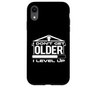 Carcasa para iPhone XR Cumpleaños Humor Don't Get Older Level Up Gamer Cumpleaños