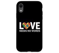 Carcasa para iPhone XR Cuore Puzzle Amore Senza Parole Consapevolezza Autismo