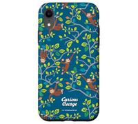 Carcasa para iPhone XR Curious George Spring Tree Climb All Over Print