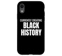 Carcasa para iPhone XR Currently Creating Black History Bold Statement tee