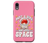 Carcasa para iPhone XR Cute Astronaut GNOME Graphic For Just A Girl Who Loves Space