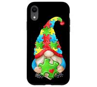 Carcasa para iPhone XR Cute Autism Awareness GNOME Puzzle Piece For Autism Teacher