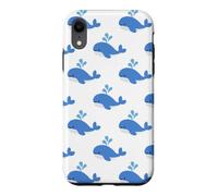 Carcasa para iPhone XR Cute Blue Whale