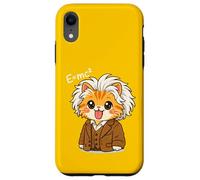 Carcasa para iPhone XR Cute Cat E=MC2 Funny Science Matemáticas Física Ecuaciones Niños