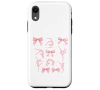 Carcasa para iPhone XR Cute Gymnastics Bows Aesthetic Gymnast Lover Design