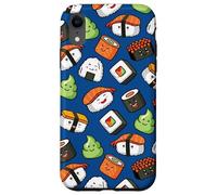 Carcasa para iPhone XR Cute Kawaii Kids Womens Girls Cartoon Pattern Sushi Lover