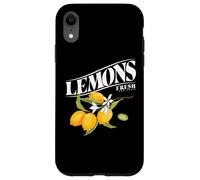 Carcasa para iPhone XR Cute Lemon Fruit Fresh and Juicy Capri Lemons