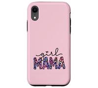Carcasa para iPhone XR Cute Pink Leopard Mom Design For Women and Proud Girl Mama