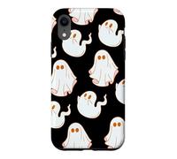 Carcasa para iPhone XR Cute Spooky Ghost Pastel Goth Retro Groovy Halloween Black
