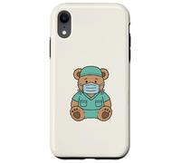 Carcasa para iPhone XR Cute Surgical Nurse Teddy Bear Student Operating Room Staff