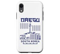 Carcasa para iPhone XR Daegu Vacation Holiday Bandera de Corea del Sur