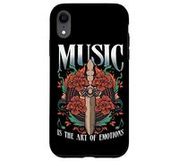 Carcasa para iPhone XR Dagger Art Vinyl Music Tattoo Dagger Symbolism