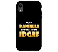 Carcasa para iPhone XR Danielle Costume Idgaf Meme Funny Halloween For Dani