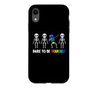 Carcasa para iPhone XR Dare to Be Yourself Shirt | Cute LGBT Pride T-Shirt