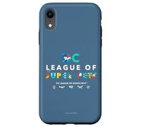 Carcasa para iPhone XR DC League of Super-Pets Art Deco Title with Super Logos