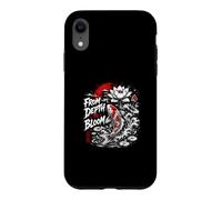 Carcasa para iPhone XR De la Profundidad a la floración Koi Fish Lotus Rising
