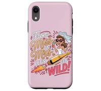 Carcasa para iPhone XR De Miss To Mrs Lets Get Wild Bachelorette Party
