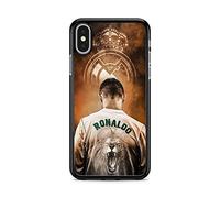 Carcasa para iPhone XR de silicona y TPU Cristiano Ronaldo Real de Madrid Foot Messi Case CR7, balón de oro Juventus