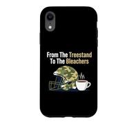 Carcasa para iPhone XR De The Treestand a The Bleachers Sports Hunting Dad