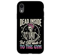 Carcasa para iPhone XR Dead Inside But Still Made It To The Gym Culturista