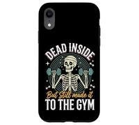 Carcasa para iPhone XR Dead Inside But Still Made It To The Gym Culturista