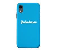 Carcasa para iPhone XR Defensor del Pueblo Ombudsman Ombudsman Ombudsman Day Bud