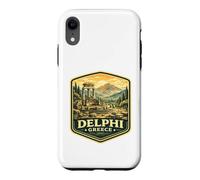 Carcasa para iPhone XR Delfos Grecia Viaje de Vacaciones a Delfos Grecia Griego
