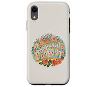 Carcasa para iPhone XR Deserción Corporativa Emprendedor Libertad Cambio de Carrera