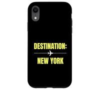 Carcasa para iPhone XR Destino Nueva York Viajes Vacaciones Turista de Vacaciones
