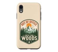 Carcasa para iPhone XR Detox introvertido Digital Fuera de la Oficina en el Bosque