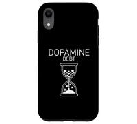 Carcasa para iPhone XR Deuda Reloj de Arena Estética Social Media Detox Gráfico