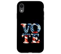 Carcasa para iPhone XR Día de Las Elecciones EE.UU. Votante Acuarela Votar Democracia América