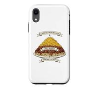 Carcasa para iPhone XR Diagrama de montaña de Queso Espagueti anatomía del Chile de Cincinnati