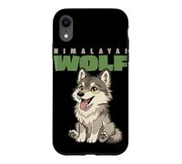 Carcasa para iPhone XR Dibujos Animados Lobo del Himalaya Raza Animal Amante Lindo Lobos