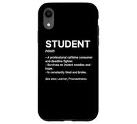 Carcasa para iPhone XR Diccionario Estudiante Definición Humor Académico
