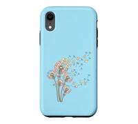 Carcasa para iPhone XR Dientes de león y Mahjong Tiles Bam Crak Dots Make A Wish Flower