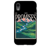 Carcasa para iPhone XR Dios Mantiene Sus promesas Christian Jesús adoración versículo bíblico