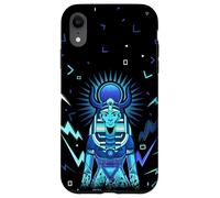 Carcasa para iPhone XR Diosa Hathor Los Años 80 Antiguo Egipto Mística Egipcio