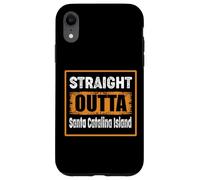 Carcasa para iPhone XR Directamente Fuera de Santa Catalina Island California USA Humor