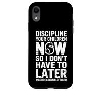 Carcasa para iPhone XR Disciplina Divertida Que Sus Hijos Dicen Oficial correccional