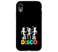 Carcasa para iPhone XR Disco de Patines Boombox Retro Vintage de Regreso a los 80