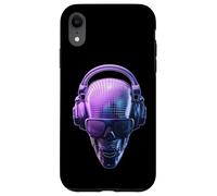 Carcasa para iPhone XR Disco Muerte Disco Ball Skull Music DJ