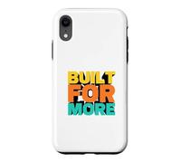 Carcasa para iPhone XR Diseñado para más Texto Diseño de Estilo 3D
