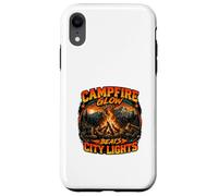 Carcasa para iPhone XR Diseño Campfire Glow Beats City Lights para Aventuras al Aire Libre