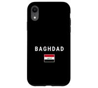 Carcasa para iPhone XR Diseño de Bandera de Irak, hogar de IRQ Bagdad, Orgullo iraquí, Amo a Irak