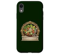 Carcasa para iPhone XR Diseño de Ensalada mediterránea Romana ilustración Foodie