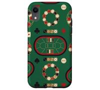 Carcasa para iPhone XR Diseño de Estrategia de Mesa de póquer con Elementos clásicos de Casino