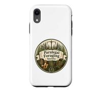 Carcasa para iPhone XR Diseño de la Ley de Caza de Hongos de la Sociedad Paralegal de Búsqueda de Hongos