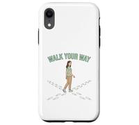 Carcasa para iPhone XR Diseño de motivación de Camino Personal Walk Your Way