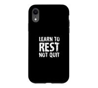 Carcasa para iPhone XR Diseño de motivación de Entrenamiento, Cita Divertida de Entrenador Personal de Gimnasio